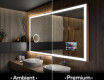 Illuminated Bathroom Mirror LED Lighting L01 #7