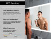 Illuminated Bathroom Mirror LED Lighting L01 #5