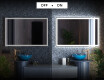 Illuminated Bathroom Mirror LED Lighting L01 #2