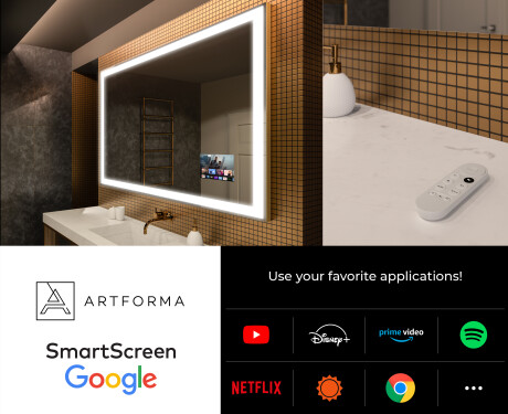 Illuminated Bathroom Mirror LED Lighting L01 #8