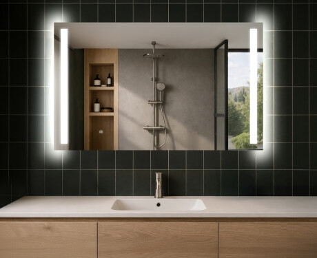 Bathroom Mirror LED Lighted Rectangular L02