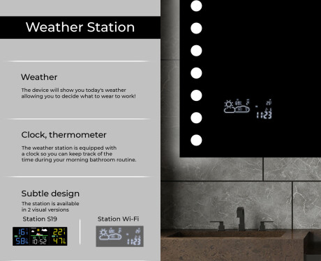 PremiumLine Illuminated Bathroom LED Lighted Mirror L06 #5