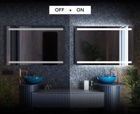 PremiumLine Illuminated Bathroom LED Lighted Mirror L09 #3