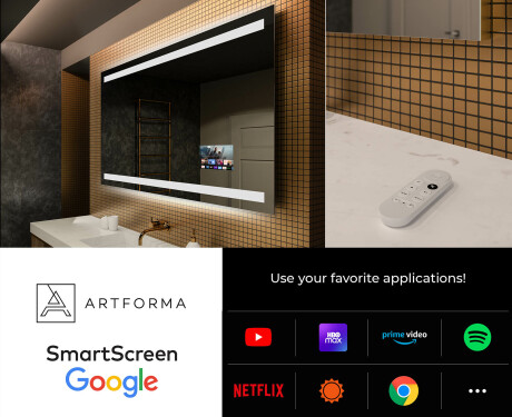 PremiumLine Illuminated Bathroom LED Lighted Mirror L09 #4