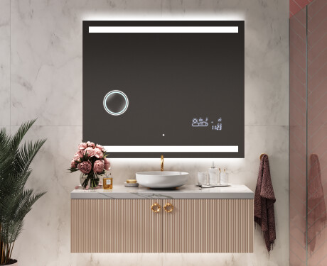 PremiumLine Illuminated Bathroom LED Lighted Mirror L09 #9