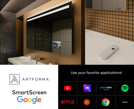 PremiumLine Illuminated Bathroom LED Lighted Mirror L12 #4