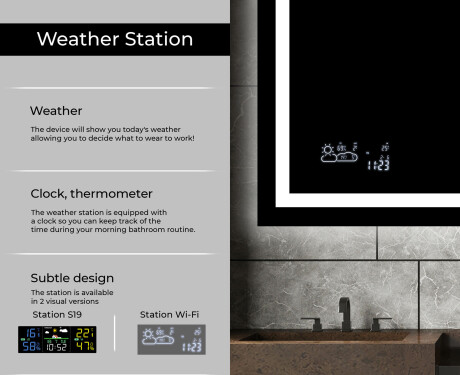 PremiumLine Illuminated Bathroom LED Lighted Mirror L15 #5