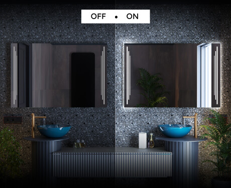 PremiumLine Illuminated Bathroom LED Lighted Mirror L27 #4