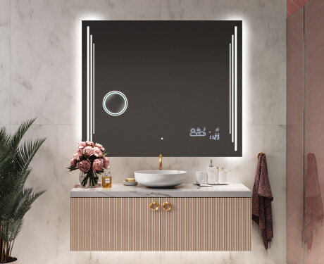PremiumLine Illuminated Bathroom LED Lighted Mirror L27 #10