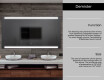 PremiumLine Illuminated Bathroom LED Lighted Mirror L47 #6