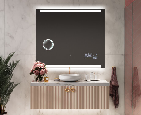 PremiumLine Illuminated Bathroom LED Lighted Mirror L47 #9