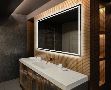 PremiumLine Illuminated Bathroom LED Lighted Mirror L49 #2