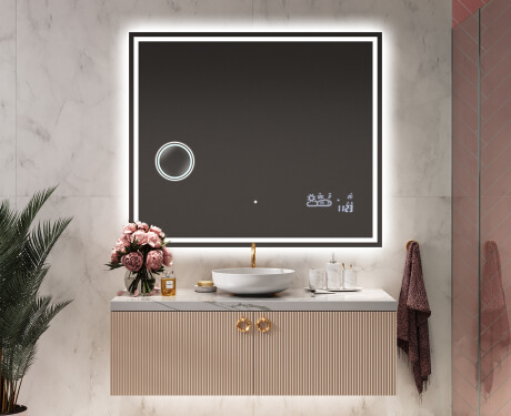 PremiumLine Illuminated Bathroom LED Lighted Mirror L49 #10