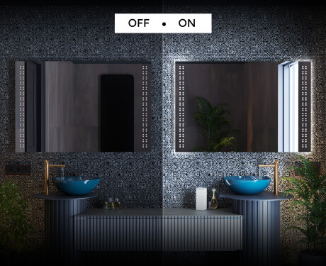 PremiumLine Illuminated Bathroom LED Lighted Mirror L55 #3