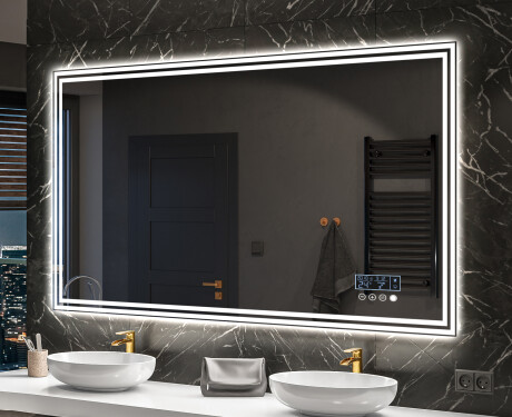 PremiumLine Illuminated Bathroom LED Lighted Mirror L57 #10