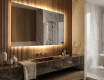 Designer Backlit LED Bathroom Mirror L58