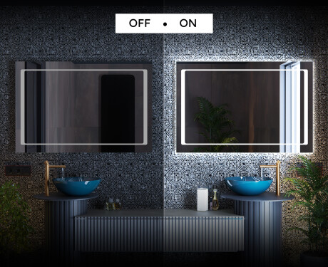 PremiumLine Illuminated Bathroom LED Lighted Mirror L61 #3