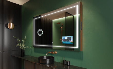 PremiumLine Illuminated Bathroom LED Lighted Mirror L61