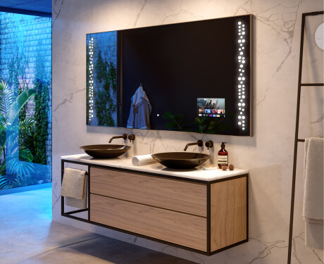 PremiumLine Illuminated Bathroom LED Lighted Mirror L65 #11