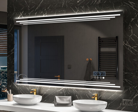 PremiumLine Illuminated Bathroom LED Lighted Mirror L75 #10