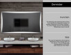 PremiumLine Illuminated Bathroom LED Lighted Mirror L77 #6