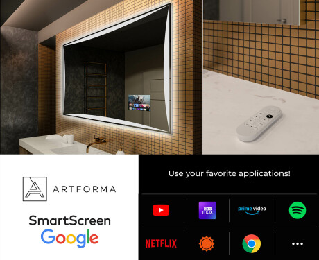 PremiumLine Illuminated Bathroom LED Lighted Mirror L77 #4