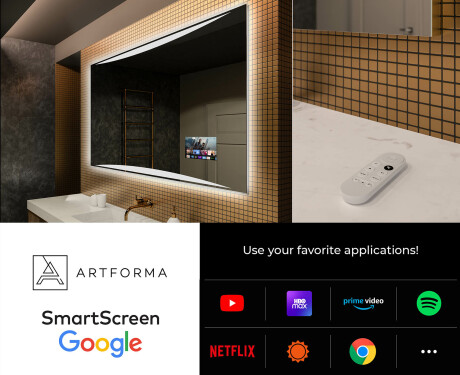 PremiumLine Illuminated Bathroom LED Lighted Mirror L78 #4