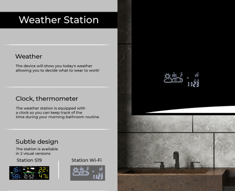 PremiumLine Illuminated Bathroom LED Lighted Mirror L78 #5