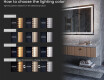 Bathroom Mirror With LED Light - SlimLine L01 #6
