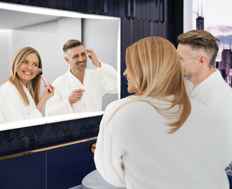 Bathroom Mirror With LED Light - SlimLine L77 #5