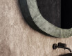 Irregular-shaped mirror with a natural stone frame L296 #3