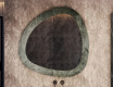 Irregular-shaped mirror with a natural stone frame L296 #5