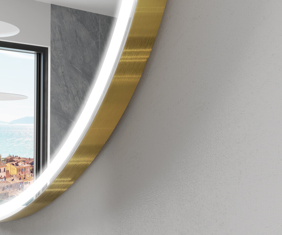 Artforma - Irregular hanging mirror decor L181