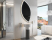 Irregular Mirror LED Lighted decorative design L222 #10