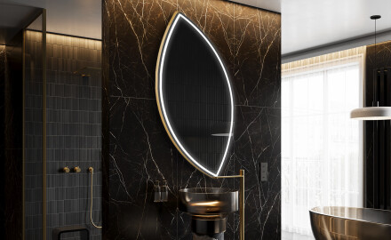 Artforma - Irregulares modernos espejo decorativos L180