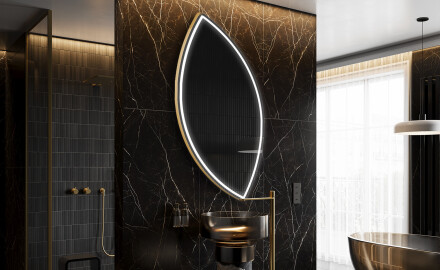 Irregular Mirror LED Lighted decorative design L223
