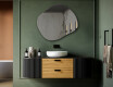 Irregular wall hanging mirror L209