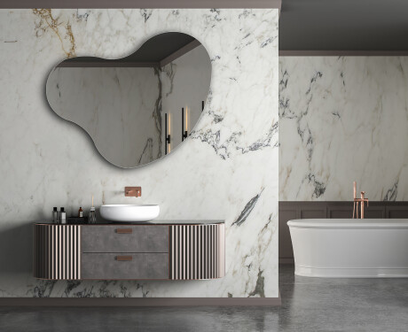 Irregular wall hanging mirror L211 #5