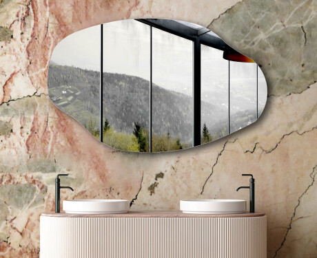 Irregular wall hanging mirror L217 #6