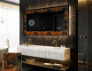 Backlit Decorative Mirror - Mosaic Dreams
