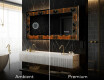 Backlit Decorative Mirror - Mosaic Dreams #6