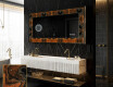 Backlit Decorative Mirror - Mosaic Dreams