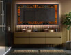 Backlit Decorative Mirror - Mosaic Dreams #4