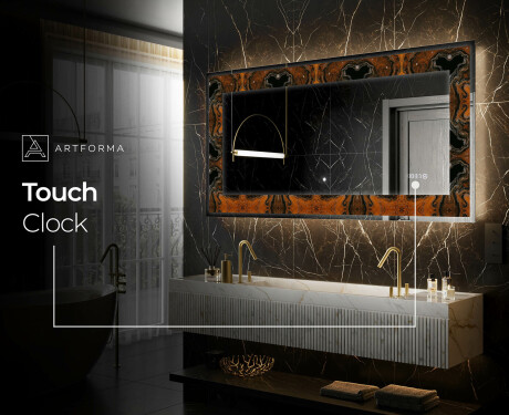 Backlit Decorative Mirror - Mosaic Dreams #6