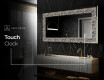 Backlit Decorative Mirror - Natural Stones #8