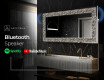 Backlit Decorative Mirror - Natural Stones #9