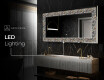 Backlit Decorative Mirror - Natural Stones #11