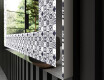 Backlit Decorative Mirror - Geometric Symphony #3