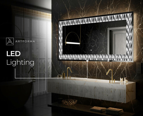 Backlit Decorative Mirror - Vintage Vibes #9