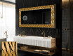 Backlit Decorative Mirror - Midnight Mirage